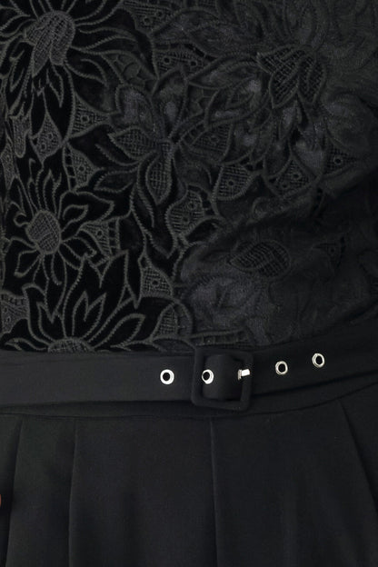 AFTER DARK LACE WIDE LEG JUMPSUIT