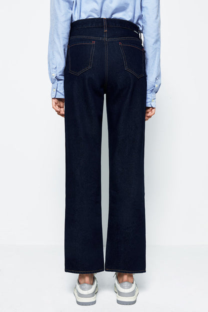 Manhattan High Rise Straight Ankle Jeans HJ160