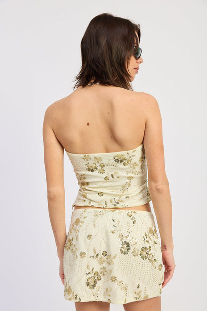 Iris Tube Top