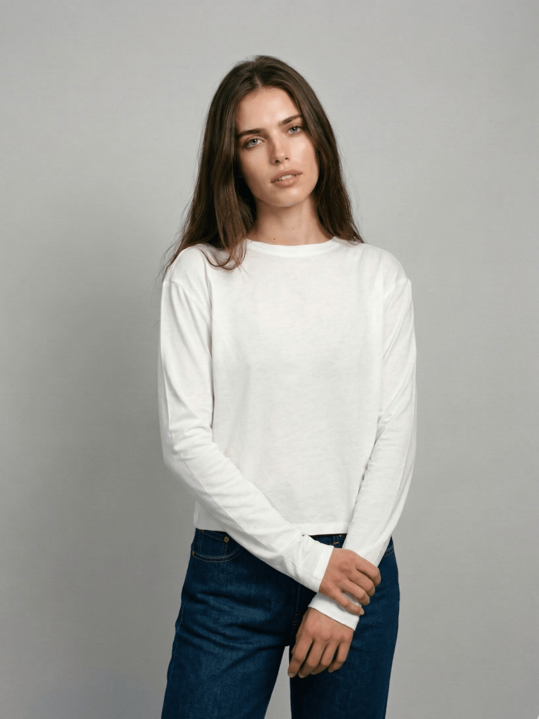 Long Sleeve Boxy Tee